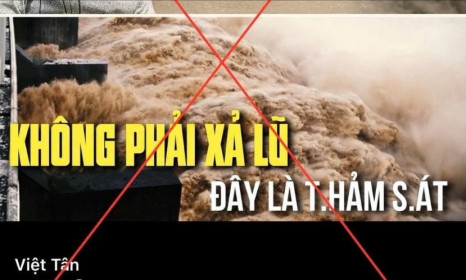 Đừng để tin giả làm chúng ta hoang mang giữa lúc miền Trung đang khốn khó