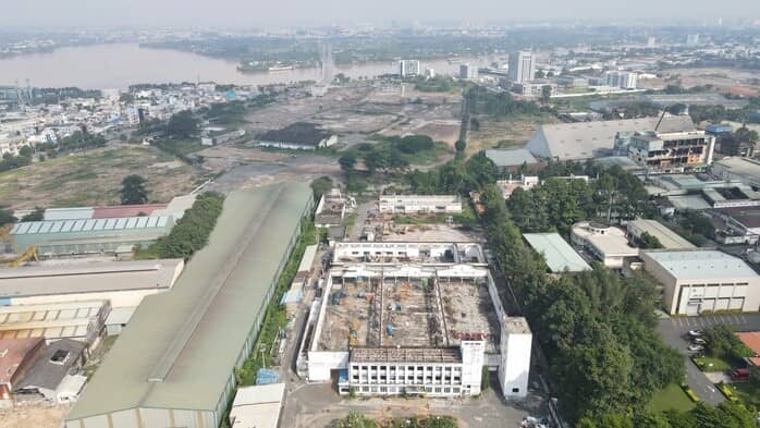 Hình ảnh khu đất hơn 50 ha cặp sông Đồng Nai sắp đấu giá