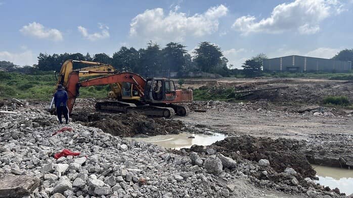 Hình ảnh khu đất hơn 50 ha cặp sông Đồng Nai sắp đấu giá