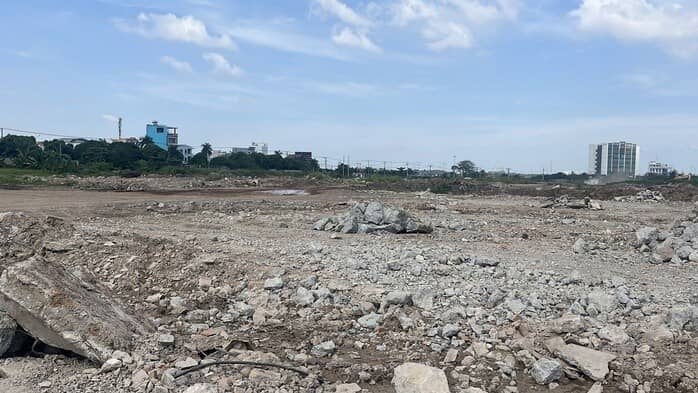 Hình ảnh khu đất hơn 50 ha cặp sông Đồng Nai sắp đấu giá