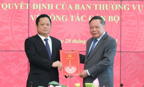 Phó chủ nhiệm Văn phòng Quốc hội làm Phó ban Tuyên giáo và Dân vận Thành ủy Hà Nội