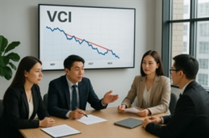 VCI liên tục "dò đáy", hai thành viên hệ sinh thái đăng ký mua 1.1 triệu cp