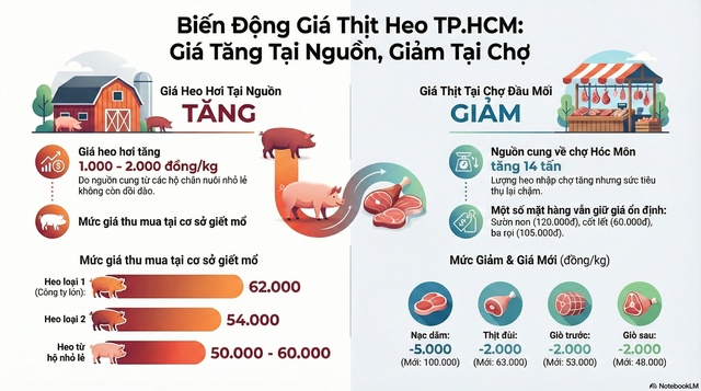 Giá heo hơi hôm nay, 28-11: Giá heo pha lóc giảm đáng kể