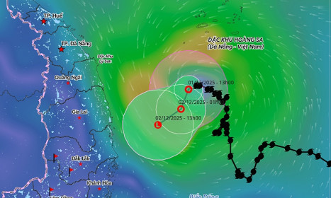 Bão Koto suy yếu thành áp thấp nhiệt đới