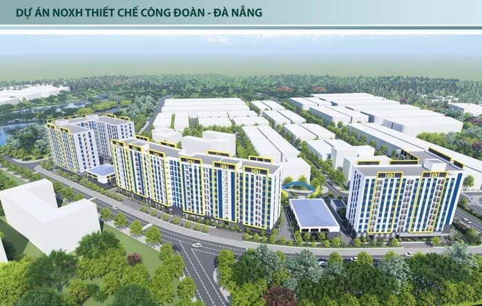 Lộ diện hình ảnh Nhà ở xã hội Công đoàn 620 tỉ đồng tại Đà Nẵng