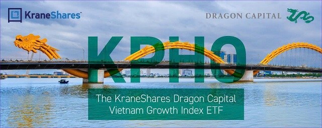 Quỹ ETF KraneShares Dragon Capital Vietnam Growth Index niêm yết trên sàn New York
