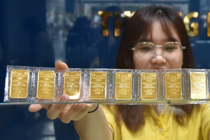 Sáng 5-12, giá vàng miếng SJC, vàng nhẫn tiếp tục giảm