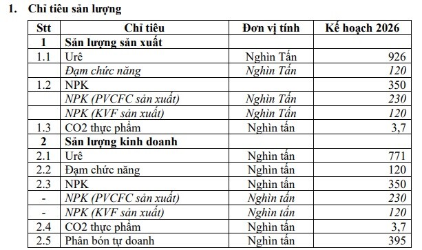 Phân bón Cà Mau điều chỉnh kế hoạch sau khi vượt mục tiêu 200% lợi nhuận trong 9 tháng