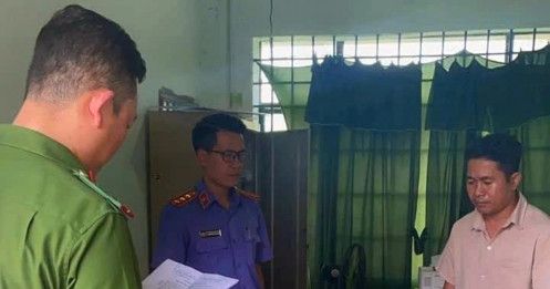 Bắt cán bộ chiếm đoạt 500 triệu đồng tiền cứu trợ lũ lụt