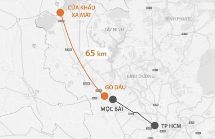 Hơn 10.300 tỷ đồng xây cao tốc Gò Dầu - Xa Mát
