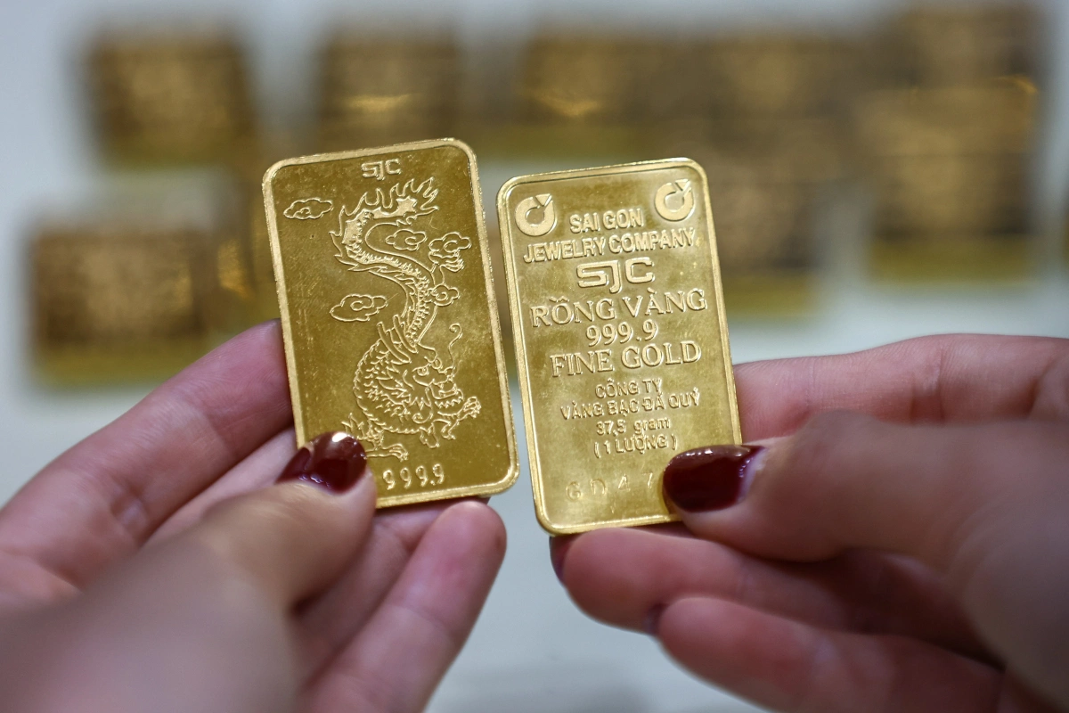 Giá vàng miếng trong nước giảm gần 1 triệu đồng