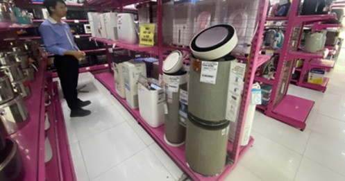 Hà Nội ô nhiễm, máy lọc không khí đắt hàng