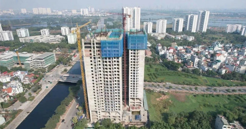 Bất ngờ giá chung cư vùng ven Hà Nội tăng mạnh, vượt nội đô