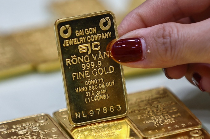 Mỗi lượng vàng đảo chiều giảm 1,5 triệu đồng