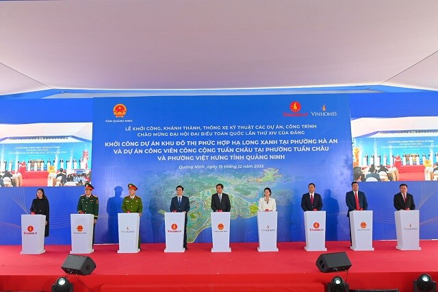 Vingroup đồng loạt khởi động, khai trương 11 công trình trọng điểm trên toàn quốc