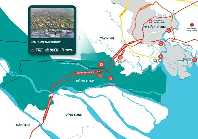 Lãnh đạo IDICO: Giá thuê đất KCN 2026 sẽ tăng nhưng không đột biến