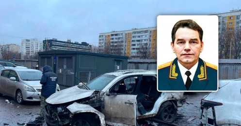 Tướng quân đội Nga bị ám sát ở thủ đô Mátxcơva