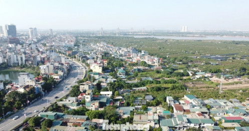 Nhà đất ngoài đê 'đóng băng', dừng xây dựng vì lo 'vướng' trục đại lộ cảnh quan sông Hồng