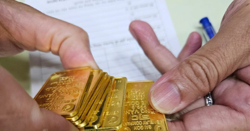 Giá vàng giảm 5 triệu đồng/lượng trong 2 ngày