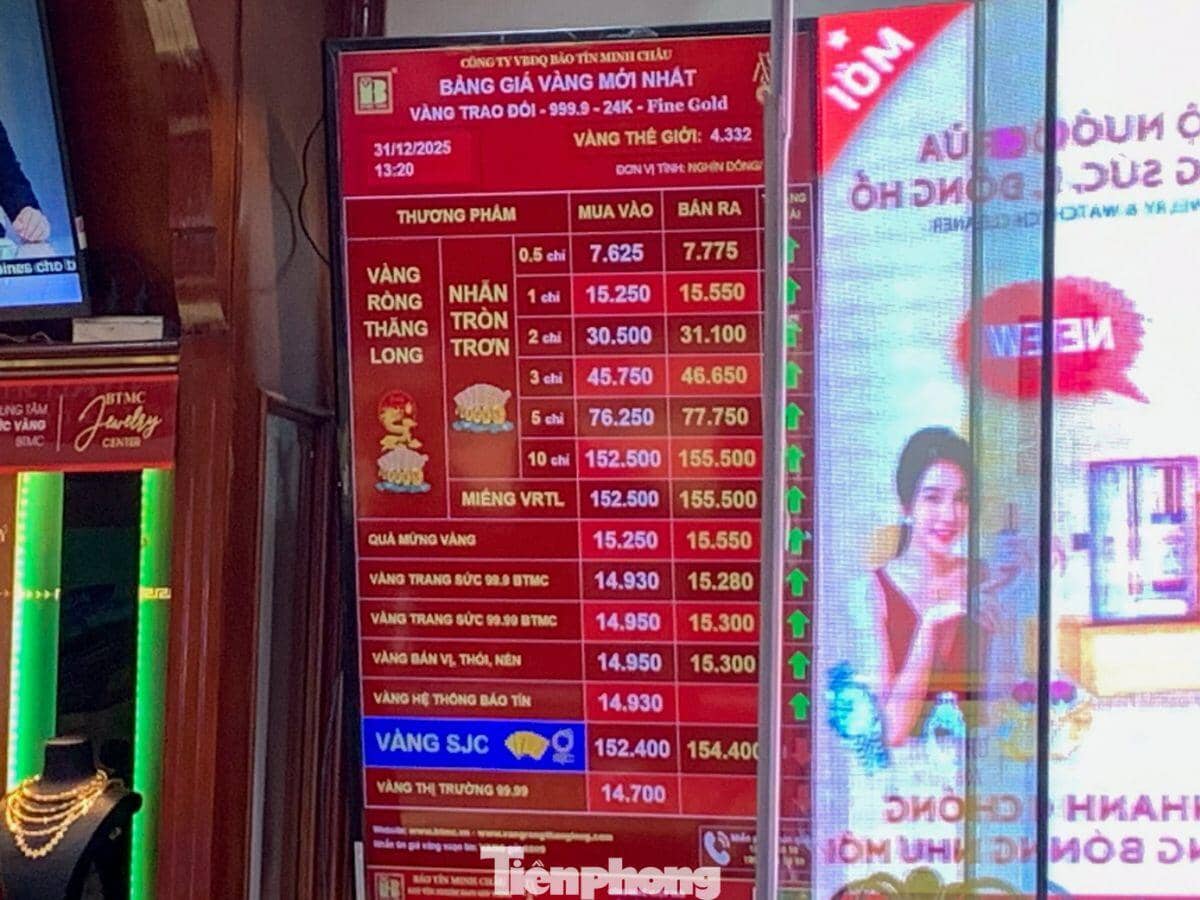 Người Hà Nội xếp hàng dài mua vàng ngày cuối năm