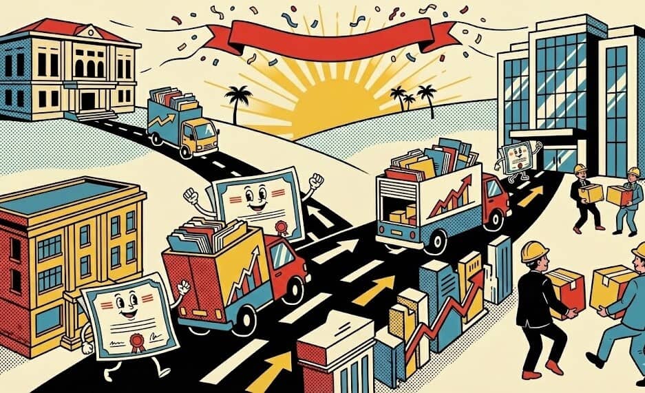 Năm “chuyển nhà” nhộn nhịp của sàn chứng