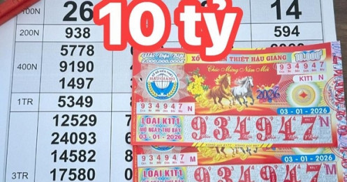 Xổ số miền Nam: Xôn xao 3 giải độc đắc liên tiếp trúng ở Vĩnh Long