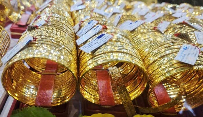 Sáng 8-1, giá vàng miếng SJC giảm, vàng nhẫn tiếp tục tăng