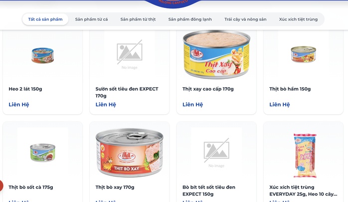 Đồ hộp Hạ Long từng đạt giải thưởng "Top 50 doanh nghiệp mạnh ASEAN"