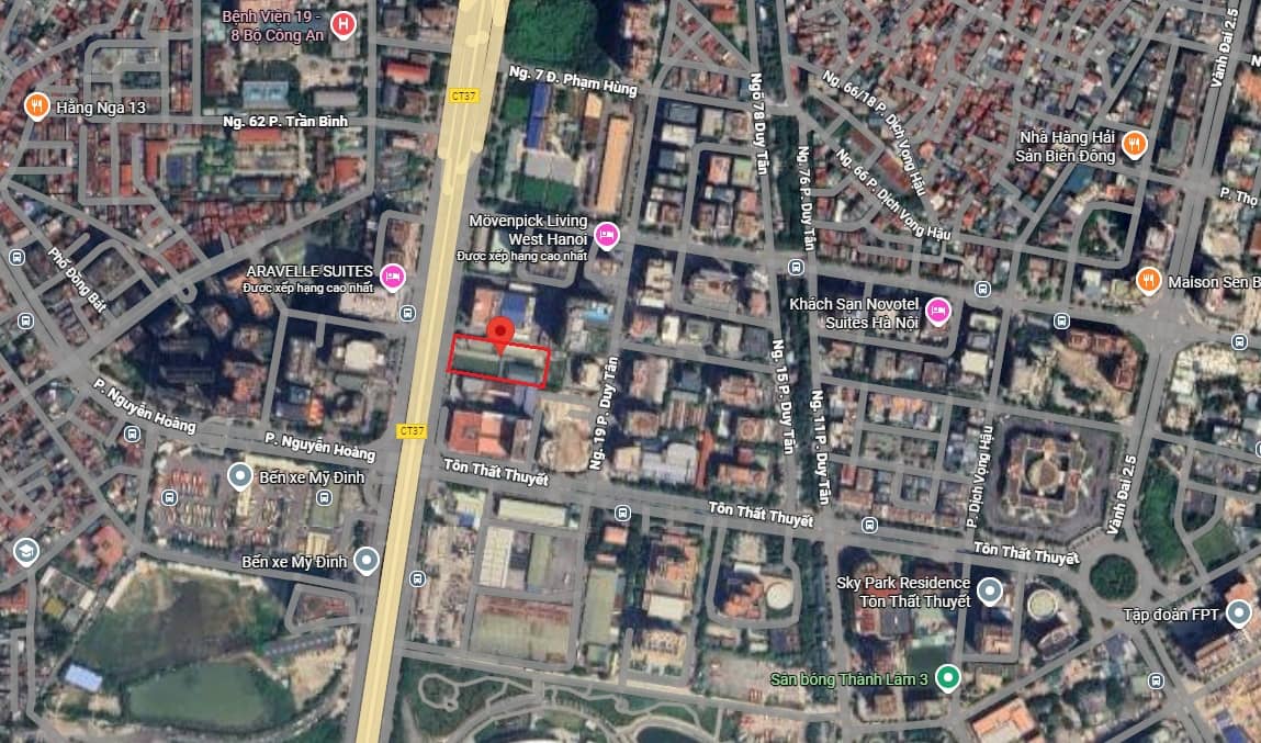 Hà Nội cho Cơ điện lạnh Eresson chuyển gần 5 ngàn m2 “đất vàng” Phạm Hùng làm tổ hợp căn hộ, khách sạn