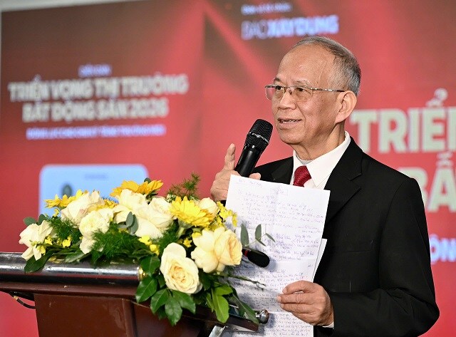 TS Nguyễn Văn Đính: Thị trường bất động sản sẽ không còn chỗ cho đầu tư ăn xổi