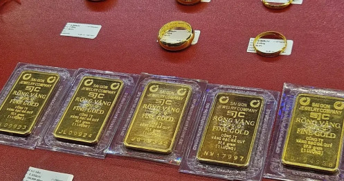 Giá vàng đồng loạt tăng