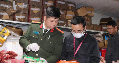 Phát hiện lượng lớn thịt lợn, nội tạng nhiễm dịch tả lợn châu Phi