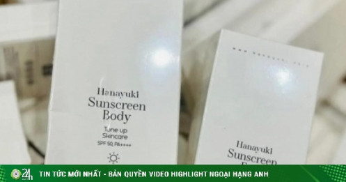 Thu hồi kem chống nắng giả do Đoàn Di Băng quảng cáo