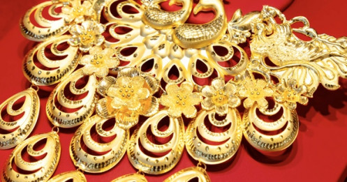 Sáng 14-1, giá vàng miếng SJC, vàng nhẫn cùng tăng tiếp