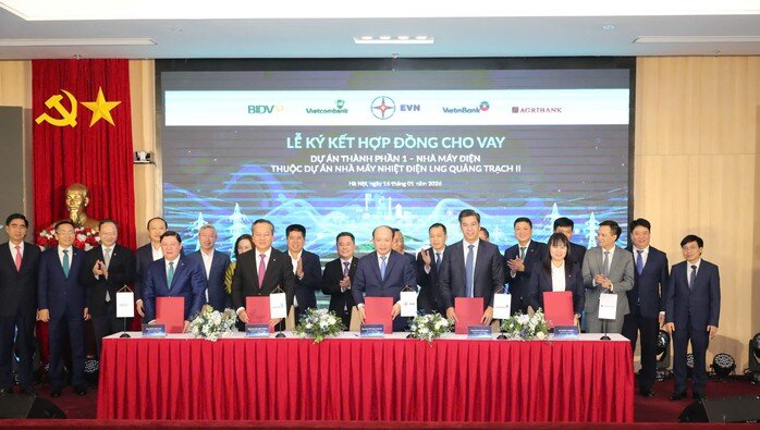 EVN vay hơn 29.500 tỉ đồng xây dựng nhà máy nhiệt điện LNG Quảng Trạch II