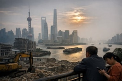 GDP Trung Quốc tăng trưởng 4.5% trong quý 4/2025, yếu nhất trong 3 năm