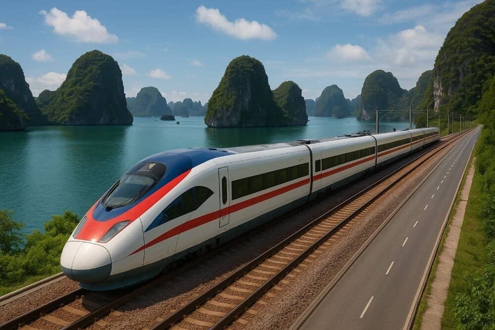 Tin mới về dự án đường sắt tốc độ cao Hà Nội - Quảng Ninh