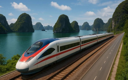 Tin mới về dự án đường sắt tốc độ cao Hà Nội - Quảng Ninh