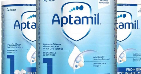Yêu cầu gỡ bỏ sữa Aptamil nhiễm độc Để bảo vệ sức khỏe trẻ nhỏ