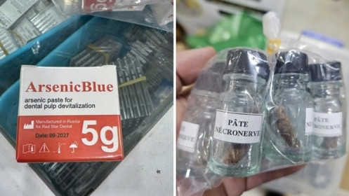 Triệt phá đường dây sản xuất, mua bán chất độc “thạch tín” dùng trong nha khoa
