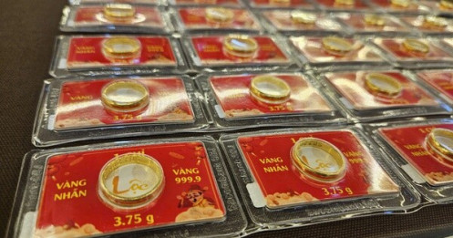 Tối 28-1, giá vàng miếng SJC vượt mốc 184 triệu đồng/lượng