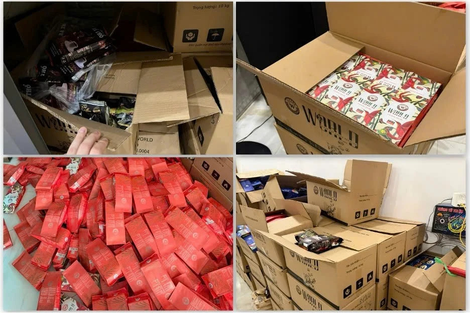 Phát hiện cơ sở sản xuất cà phê pha trộn đậu nành ở Lâm Đồng