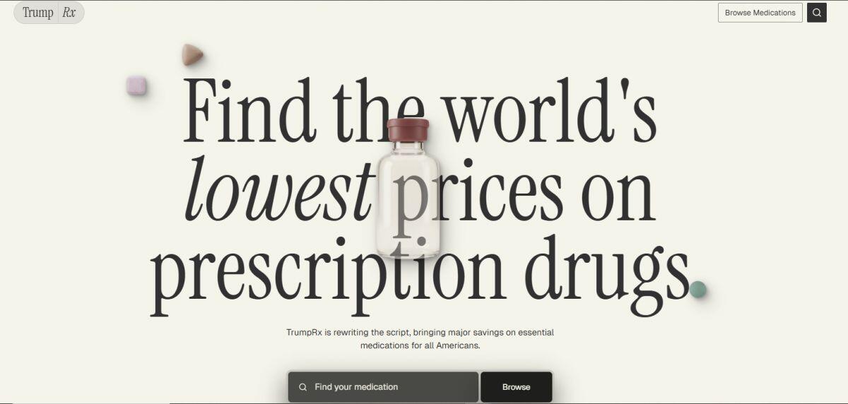 Ông Trump ra mắt trang web TrumpRx bán thuốc giá rẻ cho người dân
