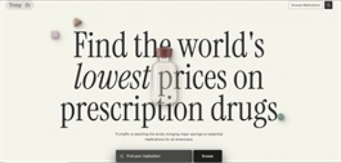 Ông Trump ra mắt trang web TrumpRx bán thuốc giá rẻ cho người dân