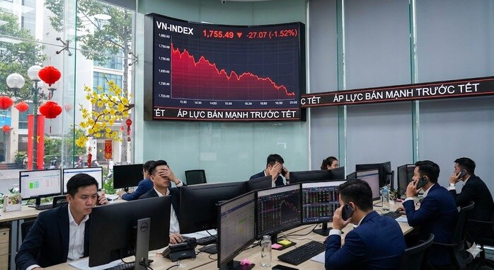Dòng tiền rút mạnh trước Tết 2026