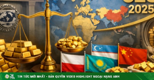 Ngân hàng Trung ương các nước gom 328 tấn vàng năm 2025