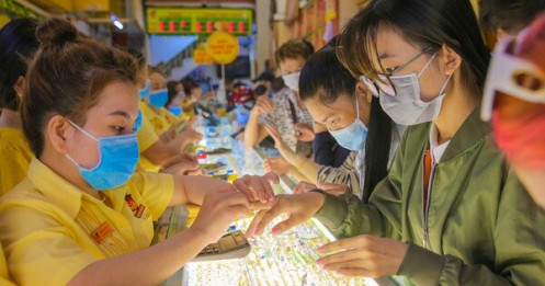 Cuối ngày 6-2, giá vàng miếng SJC, vàng nhẫn đồng loạt tăng