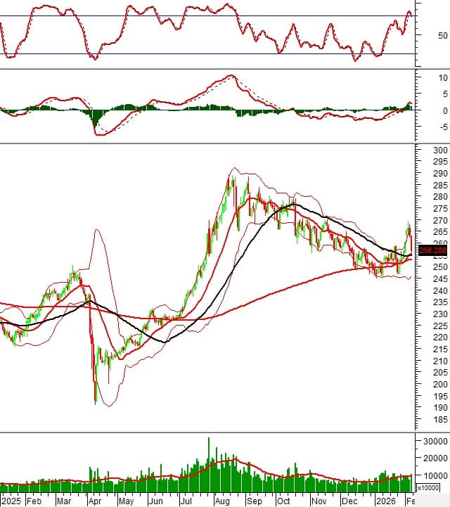 Phân tích kỹ thuật chứng khoán Việt Nam: Tuần 09-13/02/2026