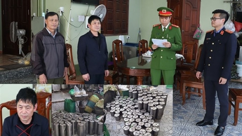 Khởi tố bị can sản xuất 256 kg giò, chả, giăm bông sử dụng chất cấm