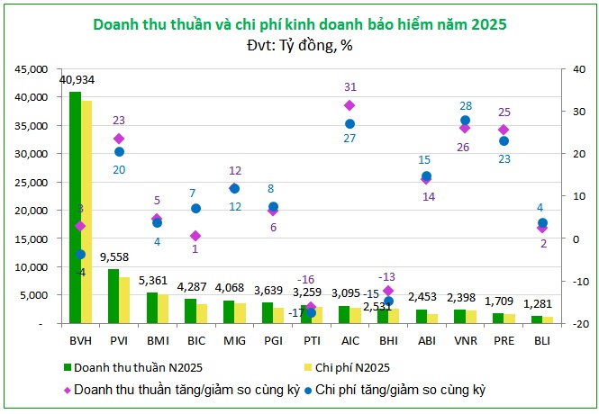 Bảo hiểm phi nhân thọ 2025 và chuyến tàu lượn lợi nhuận